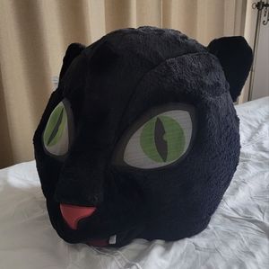 Black Cat Maskimals Oversize Plush Mask Dan Dee Big Greeter Heads Panther